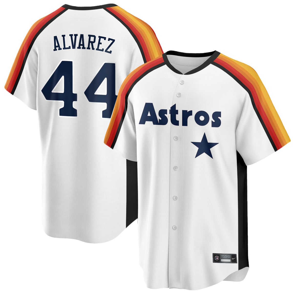 Houston Astros 1989 Throwback Road Jersey - All Stitched