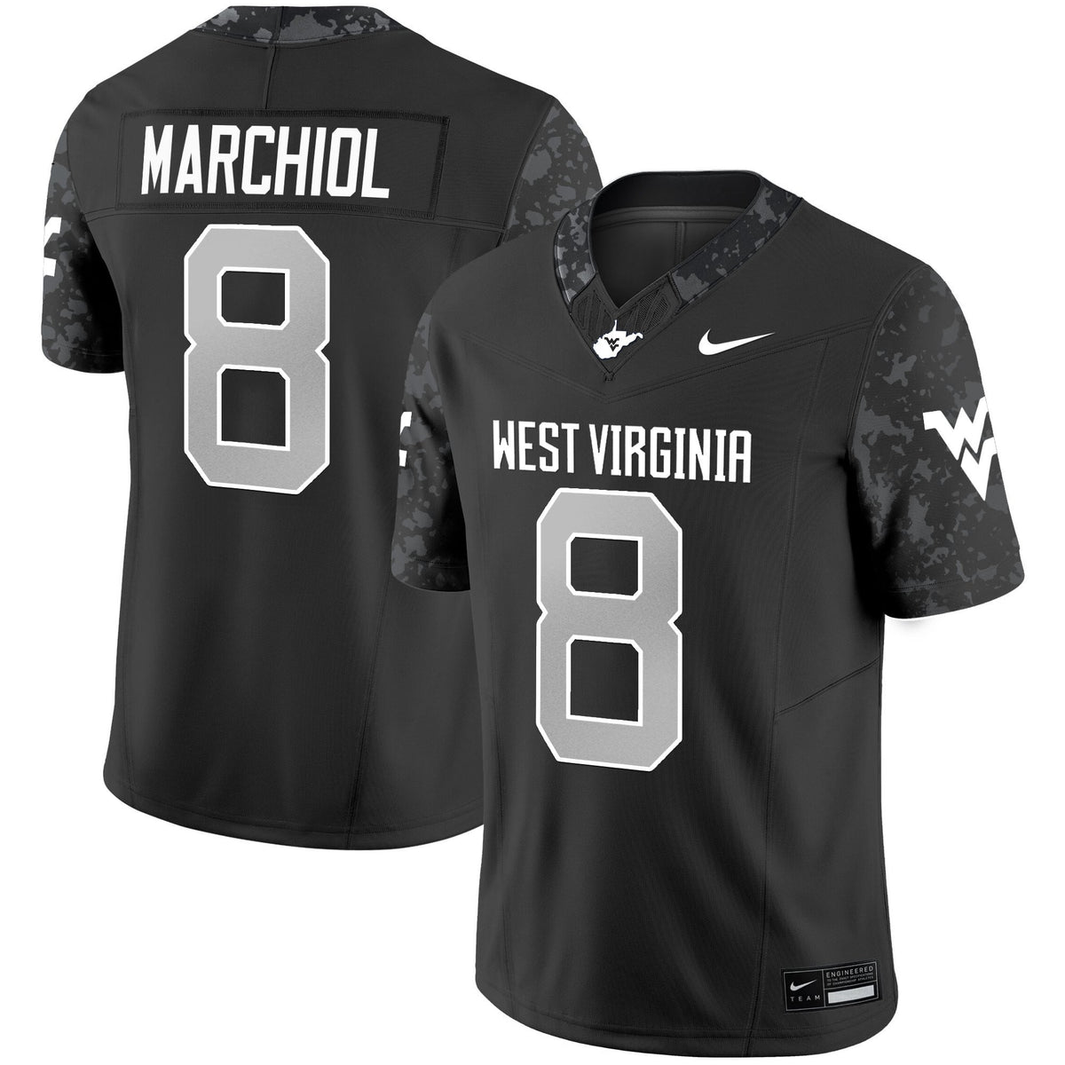 Men's West Virginia Mountaineers 2025 Vapor Limited Jersey - All Stitched